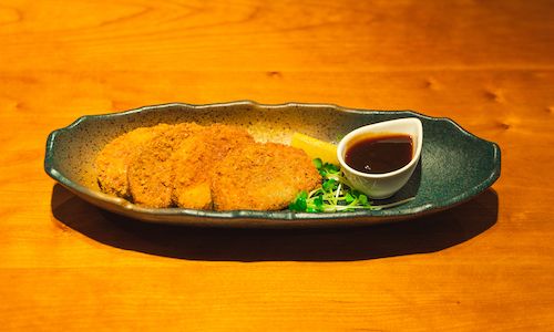 静冈特产--油炸黑鱼肉山芋饼