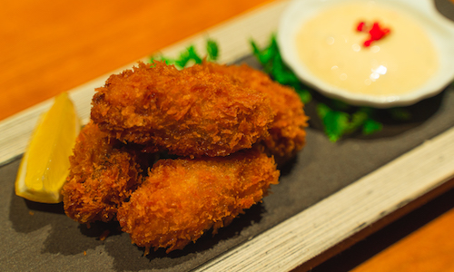 Deep Fried Oyster from HIROSHIMA